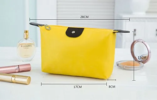 Vista 3 de AKOAK Bolsa de cosméticos de nailon impermeable multifuncional Bolsa de maquillaje Bolsa de maquillaje Monedero casual Estuche de cosméticos Bolsas