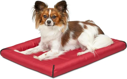 Vista 9 de MidWest Homes for Pets Small QuietTime MAXX - Cama para perro ultra resistente, resistente al agua y al olor, borde reforzado, parte inferior