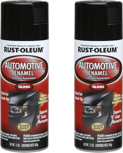 Vista 6 de Pintura de esmalte en aerosol para automóviles Rust-Oleum Automotive, 252468 Blanco satinado