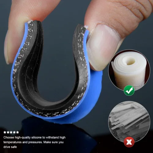 Vista 5 de Silicona refrigerante Kit de manguera de radiador para 68 – 73 Nissan Datsun 510 ka24