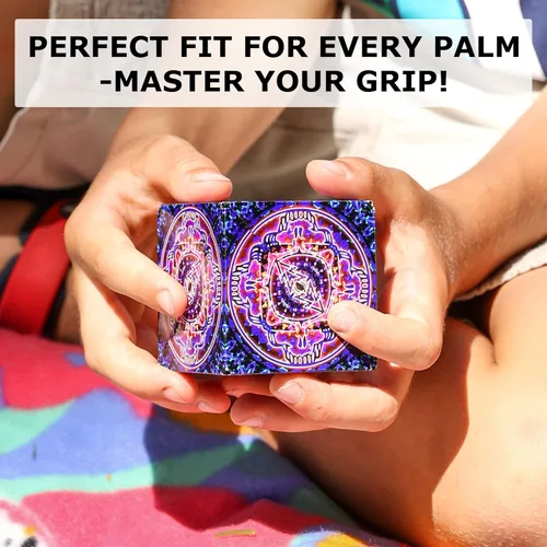 Vista 5 de SHASHIBO Caja de cambio de forma, galardonado y patentado, cubo para ansiedad con 36 imanes de tierras raras, se transforma en más de 70 formas