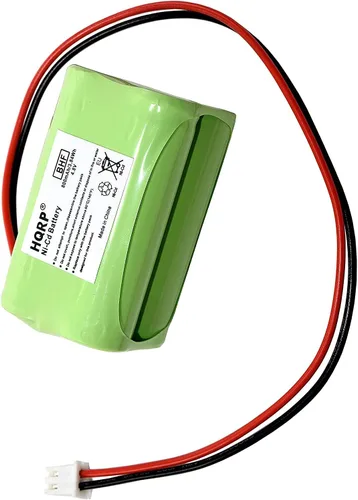 Vista 5 de HQRP Paquete de 5 baterías de respaldo de 4.8 V compatibles con E-XP2RBW, ANIC1117, D-AA500 BL93NC487 BL93NC484 BAA48R Lithonia E-conolight Unitech