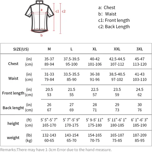 Vista 6 de BERGRISAR Maillots de ciclismo de manga corta para hombre