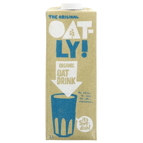 Vista 2 de Oatly Oatly - Bebida de avena de chocolate (1 litro, 6 unidades)