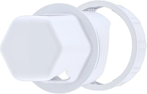 Vista 9 de Kits de alimentación por gravedad a prueba de lluvia para comederos de pollo DIY, con 8 puertos, para cubos, contenedores, comederos y más