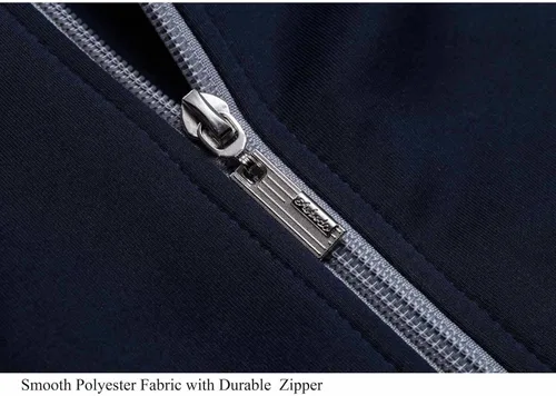 Vista 3 de TBMPOY - Ropa deportiva casual atlética traje para correr con cremallera completa para hombre