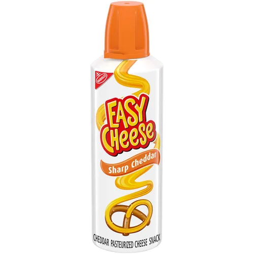 Vista 24 de EASY CHEESE Bocadillo de queso cheddar, latas de 12 - 8 onzas
