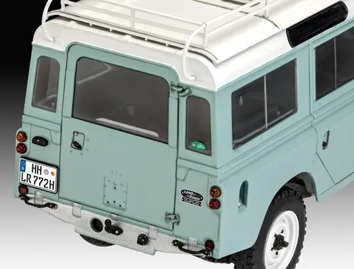 Vista 7 de Revell Set de modelos 67047 Land Rover Series III LWB Station Wagon 1:24 Escala 1:24 Kit de modelo de plástico sin construir/sin pintar