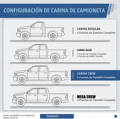 Vista 8 de Auto Dynasty Estribos planos para Dodge Ram 1500-3500 Crew Cab 4DR 09-24