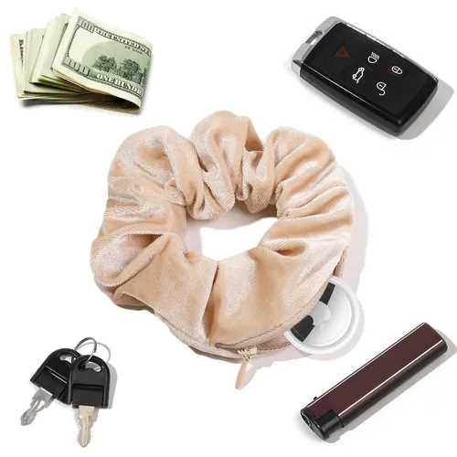 Vista 4 de Lazos para el pelo con cierre oculto para coleta