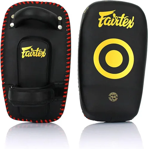 Fairtex KPLC6 Muay Thai Kickboxing Almohadillas Tailandesas Curvas Pequeñas