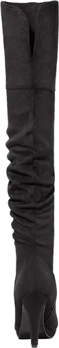 Vista 4 de DREAM PAIRS - Botas altas por encima de la rodilla para mujer, con tacón grueso y plataforma