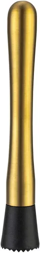 Vista 10 de YFS Muddler profesional de acero inoxidable, herramienta de barra duradera y fácil de limpiar, color negro