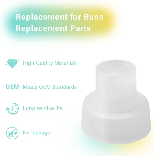 Vista 5 de ArrogantF - Taza de silicona para asiento compatible con Bunn 00600.1000 taza, para cafetera Bunn o para cafetera, piezas de repuesto, 6 piezas