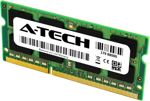 Vista 4 de A-Tech Reemplazo de 4 GB de RAM para CT51264BF160B DDR3/DDR3L 1600MHz PC3L-12800 (PC3-12800) CL11 SODIMM 2Rx8 1.35V Non-ECC SO-DIMM 204-Pin