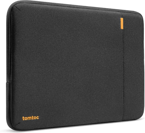 Vista 17 de Funda protectora Tomtoc 360° para MaaBook Air / MacBook Pro Retina de 13-13.3 pulgadas/iPad Pro de 12.9 pulgadas, Negro/Azul