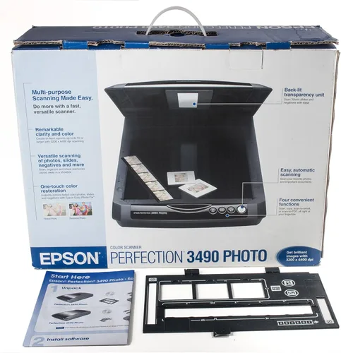 Epson Perfection 3490 Escáner fotográfico