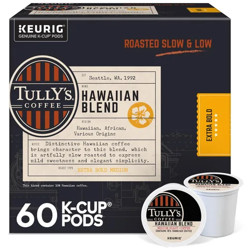 Vista 16 de Tully's Coffee Breakfast Blend Keurig - Cápsulas K-Cup de una sola porción, café tostado ligero, 96
