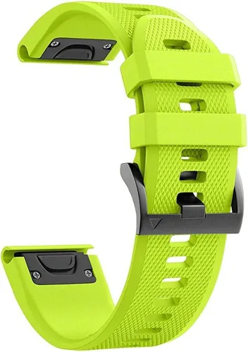 Vista 2 de Correa de 0.866 in compatible con Garmin Fenix 7, Fenix 6, Fenix 6 Pro, Fenix 5, Fenix 5 Plus, Approach S60 S62, Forerunner 935 945, pulsera