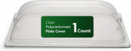 Vista 14 de Restaurantware Cater Tek - Tapa para Plato de Policarbonato de 10.2 Pulgadas, 1 Cubierta de Platos Irrompible - Lavable en Lavavajillas, Resiste