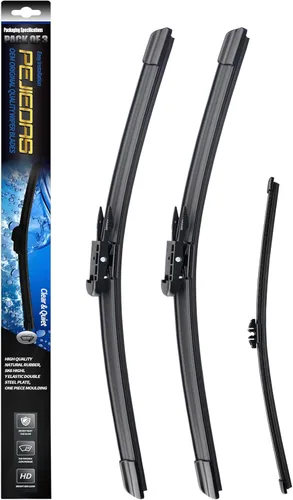 Vista 14 de 3 limpiaparabrisas OEM, limpiaparabrisas de repuesto para Jeep Wrangler 2007-2017