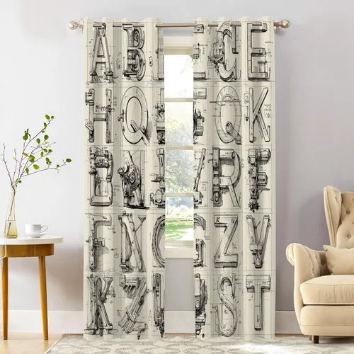 Vista 71 de Shrahala Blue Bright Tier Curtains for Kitchen Windows, Colorful Acrylic Paint Pour Abstract Design Cafe Curtain Multilayer Polyester Blackout Half