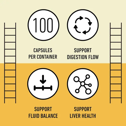 Vista 8 de Complete Natural Products Cápsulas de raíz de diente de león puras y orgánicas - Cápsulas de 600 mg 100 píldoras Raíz de diente de león seca