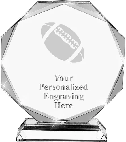 Vista 28 de Crown Awards Trofeo de cristal personalizado, premio de magnitud personalizado de 7.75 pulgadas de alto con grabado personalizado Prime