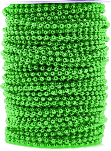 Vista 60 de Mandala Crafts Rollo de perlas negras de imitación de 0.157 in, guirnalda de perlas decorativas de 44 yardas para bodas, árbol de Navidad, arreglos