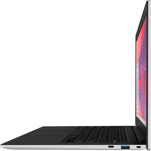Vista 9 de Samsung Computadora portátil Galaxy Chromebook Go de 14 pulgadas, procesador Intel Celeron N4500, 4 GB de RAM, 64 GB de almacenamiento, ChromeOS