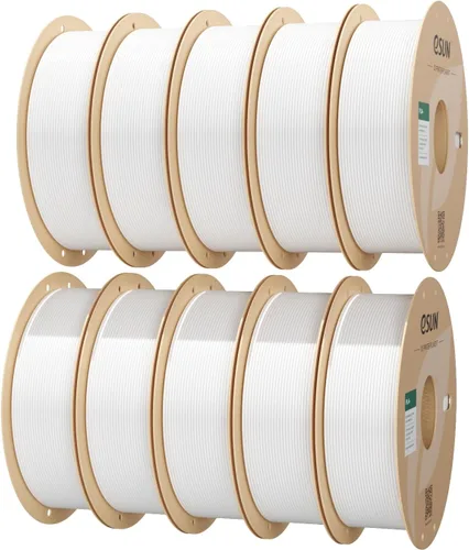 Vista 38 de eSUN Filamento PLA Mate 1.75mm, Filamento PLA Mate para Impresora 3D, Carrete de 1KG, Filamento de Impresión 3D para Impresoras 3D, Carrete