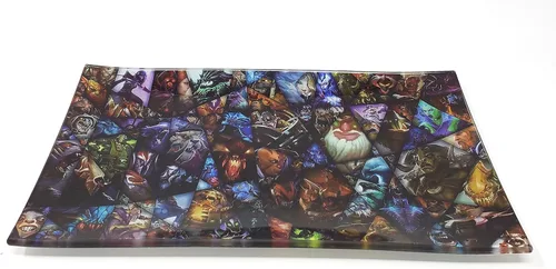 Vista 32 de E.G.G. Bandeja de vidrio resistente a las roturas: Decorativa/Coleccionable de alta resolución Gran regalo (entre nosotros)