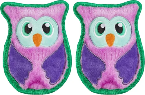 Vista 14 de Outward Hound Invincibles - Juguete de peluche para perro, XS zorro