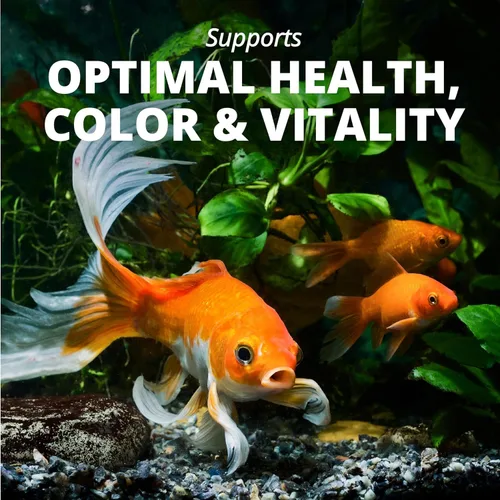 Vista 9 de Tetra Goldfish Flakes, dieta nutricionalmente equilibrada para peces de acuario, copos enriquecidos con vitamina C, 0.42 onzas