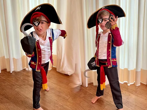 Vista 6 de ReliBeauty Pirate Costume for Boys Costume Kids Toddler