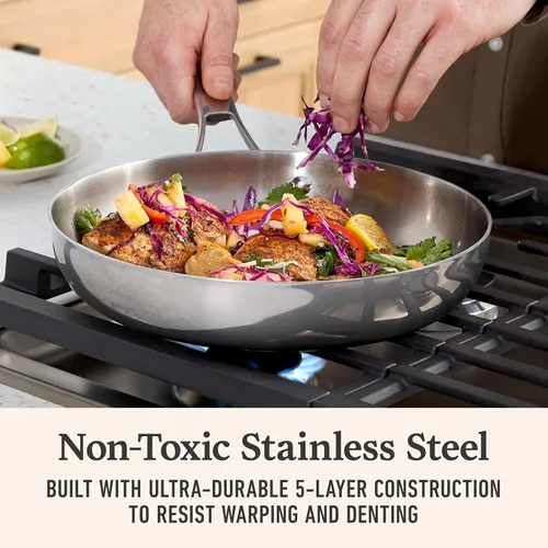 Vista 3 de Calphalon Premier Polished 5-Ply Stainless Steel