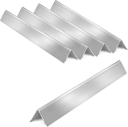 GasSaf Barras aromatizantes de 17.5 pulgadas para Weber Genesis 300 E310 E20 E330, barras aromatizantes 7620 7621 para parrillas Weber Genesis 300