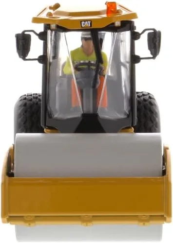 Vista 6 de Diecast Masters Compactador de suelo Caterpillar CS11 GC 1:50 High Line Series Cat Trucks & Construction Equipment Scale Model Collectible 85589