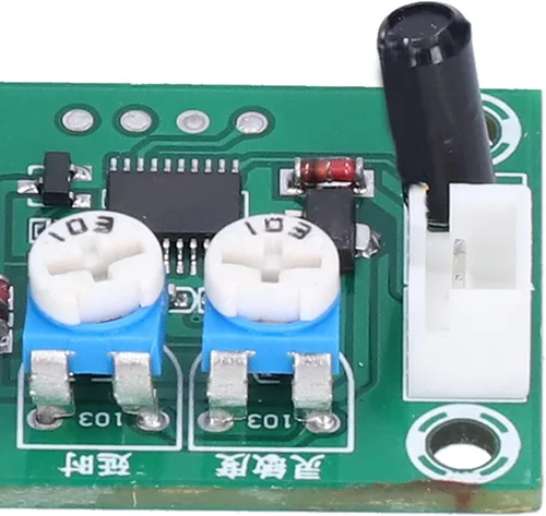 Vista 7 de Módulo de sensor de vibración, DC 12V Sensibilidad Interruptor de retardo de tiempo DIY alta sensibilidad Módulo de alarma