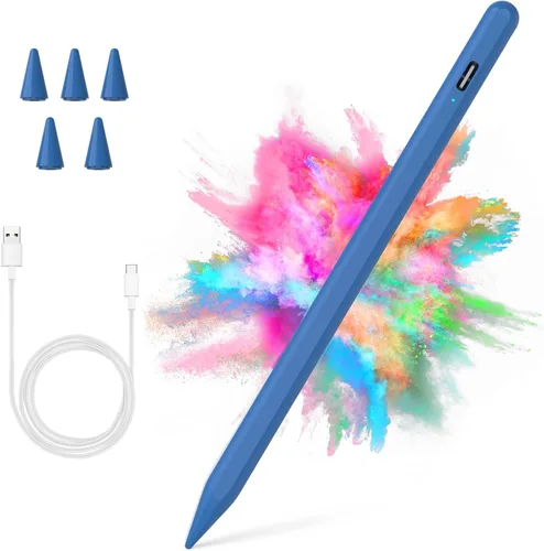 Vista 16 de Lápiz óptico para iPad 2018-2023 con rechazo de palma, lápiz activo para iPads de 10ª/9ª/8ª/7ª/6ª generación, para iPad Pro11/12.9 pulgadas