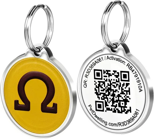 Vista 15 de Pet Dwelling Symbols NFC y QR Code - Etiqueta de identificación inteligente para perro, fácil escaneo, acceso instantáneo al perfil en línea