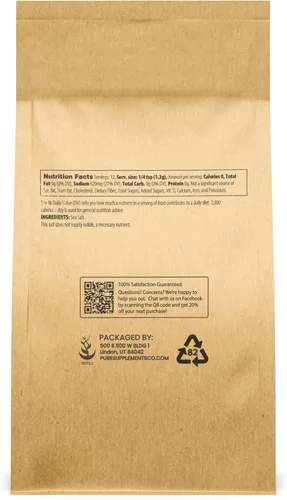 Vista 5 de Pure Original Ingredients Paquete de sal marina fina y bicarbonato de sodio, 2 libras cada uno, limpieza, puro, sin aditivos ni rellenos