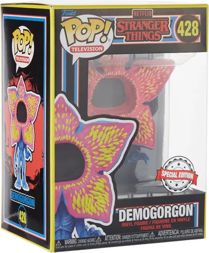 Vista 3 de Pop! Televisión Stranger Things 428 Demogorgon Luz negra