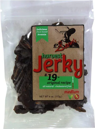 Sam's Harvest Jerky - Receta original, bolsa de 4 onzas (paquete de 4)