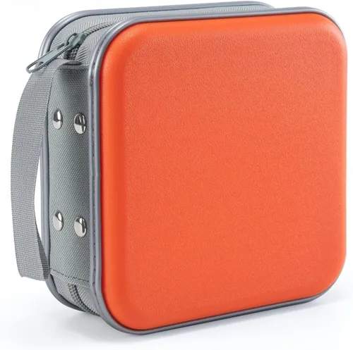 Vista 8 de Funda de CD/DVD de capacidad para 48 unidades, soporte portátil para CD, azul