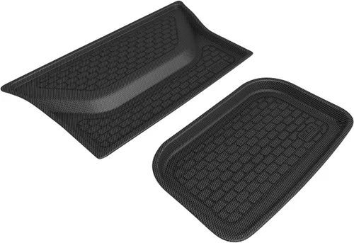 Vista 10 de 3D MAXpider Forro de carga Kagu de ajuste personalizado (negro) compatible con Tesla Model Y 2020-2025 - Forro de carga frontal