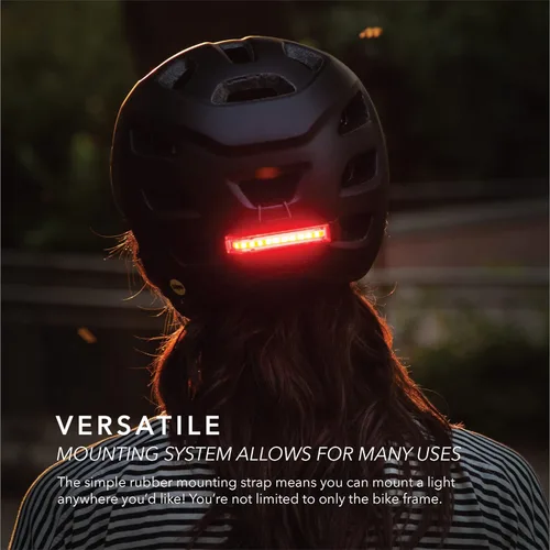 Vista 5 de REDSHIFT ARCLIGHT - Luz LED para bicicleta, de doble color, luz delantera y trasera para montar de día y noche, duración de la batería de más de 36