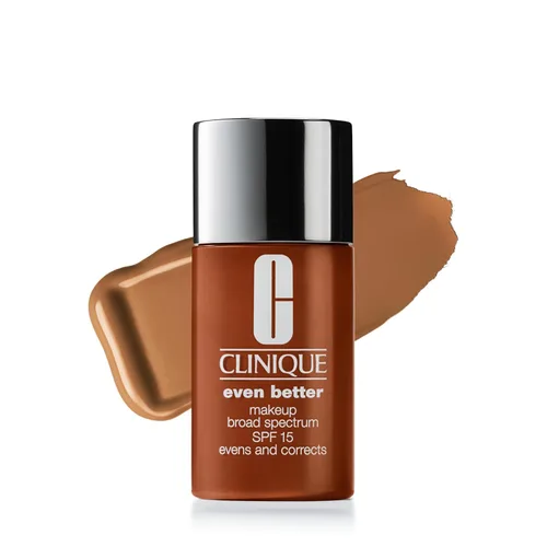 Vista 33 de Clinique Even Better Makeup Liquid Foundation SPF 15 With Vitamin C For Dry + Oily Combination Skin Types Medium Coverage + Natural Finish Evens