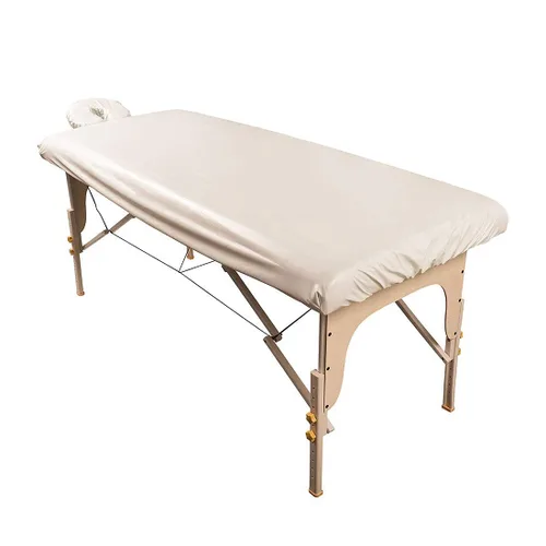 ForPro Professional Collection Funda impermeable para mesa de masaje, juego de sábanas protectoras de tratamiento de spa para mesas de masaje,