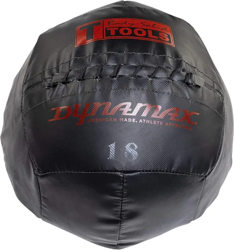 Vista 6 de Body-Solid Tools Dynamax - Pelota medicinal suave de alta calidad, bolas de pared que no rebotan para entrenamiento de fuerza, entrenamiento